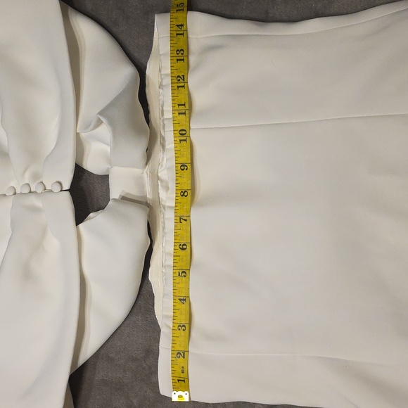 NWOT Meshki Gwyneth Off Shoulder Bow Dress - Picture 9 of 11